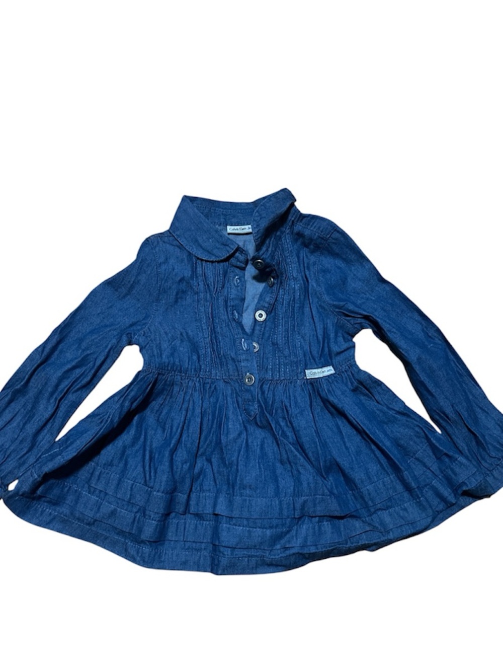 Calvin Klein size 24 month denim dress